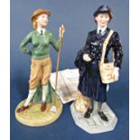 Two Royal Doulton limited edition figures from the Classics series - Women's Royal Naval Service