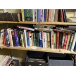 A large collection of mostly military related titles, some signed by author, contributors etc (35+)