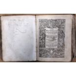 An early bible printed by Robert Barker, London 1631
