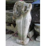 A reclaimed sculptural standing torso (af) 85 cm high approximately