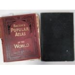 Bacon's Popular Atlas Of The World published London 1903 together with The Oxford Atlas published by