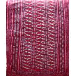 Small Turkaman rug, 115 x 70cm