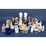 A set of twelve Franklin porcelain Wood & Sons toby jugs from the Charles Dickens toby jug