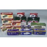 Mixed collection of Atlas Editions boxed vehicles including 6 from Great British Buses range, 1 from