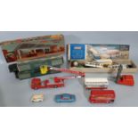 Mixed lot of boxed model railway items including Loading Bay assembly Kit by Merit (unchecked and