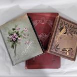 A postcard album containing a large quantity of mixed postcards, various subjects including