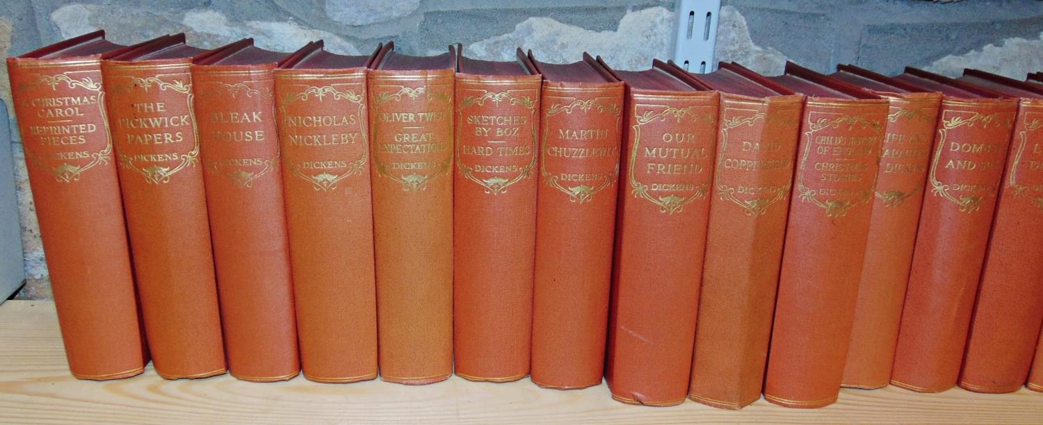 A collection of the Works of Charles Dickens, published by Odhams Press Ltd, together with a small - Image 3 of 3