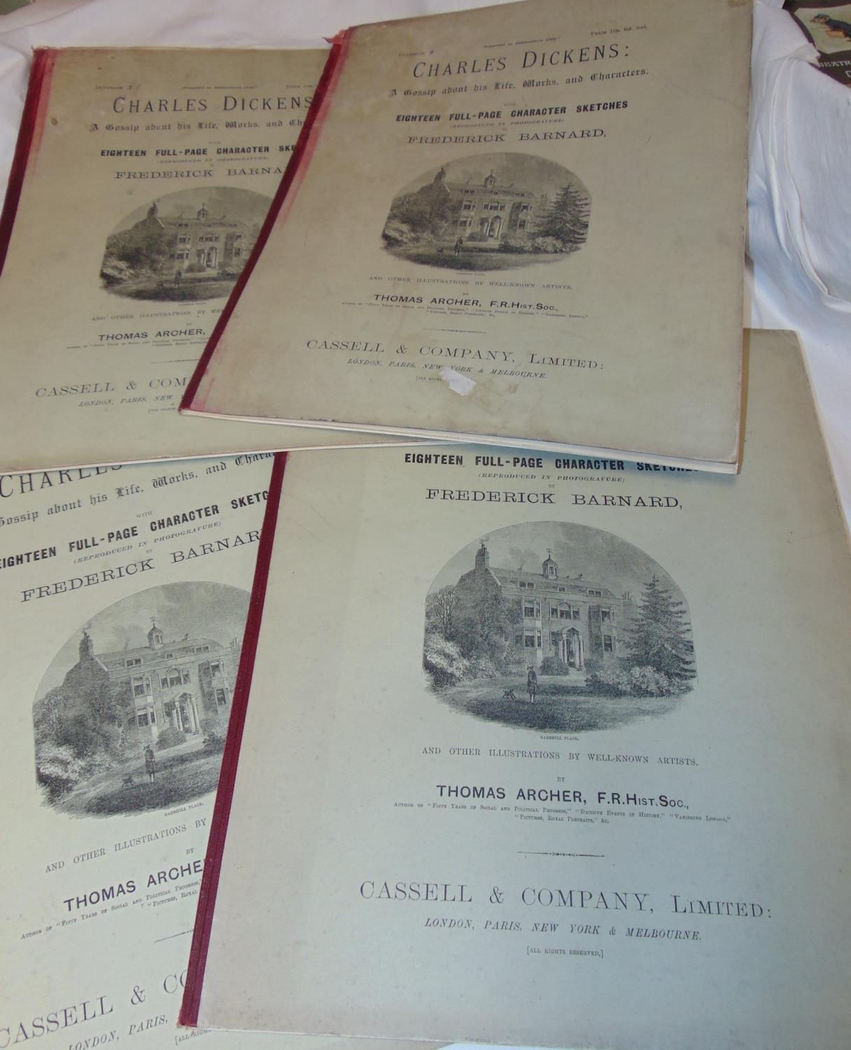 A mixed collection of books including music and literature together with five Charles Dickens: A - Image 3 of 4