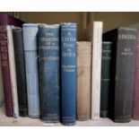 A collection of late 19th/early 20th century travel books to include, A Little Tour in India, by The