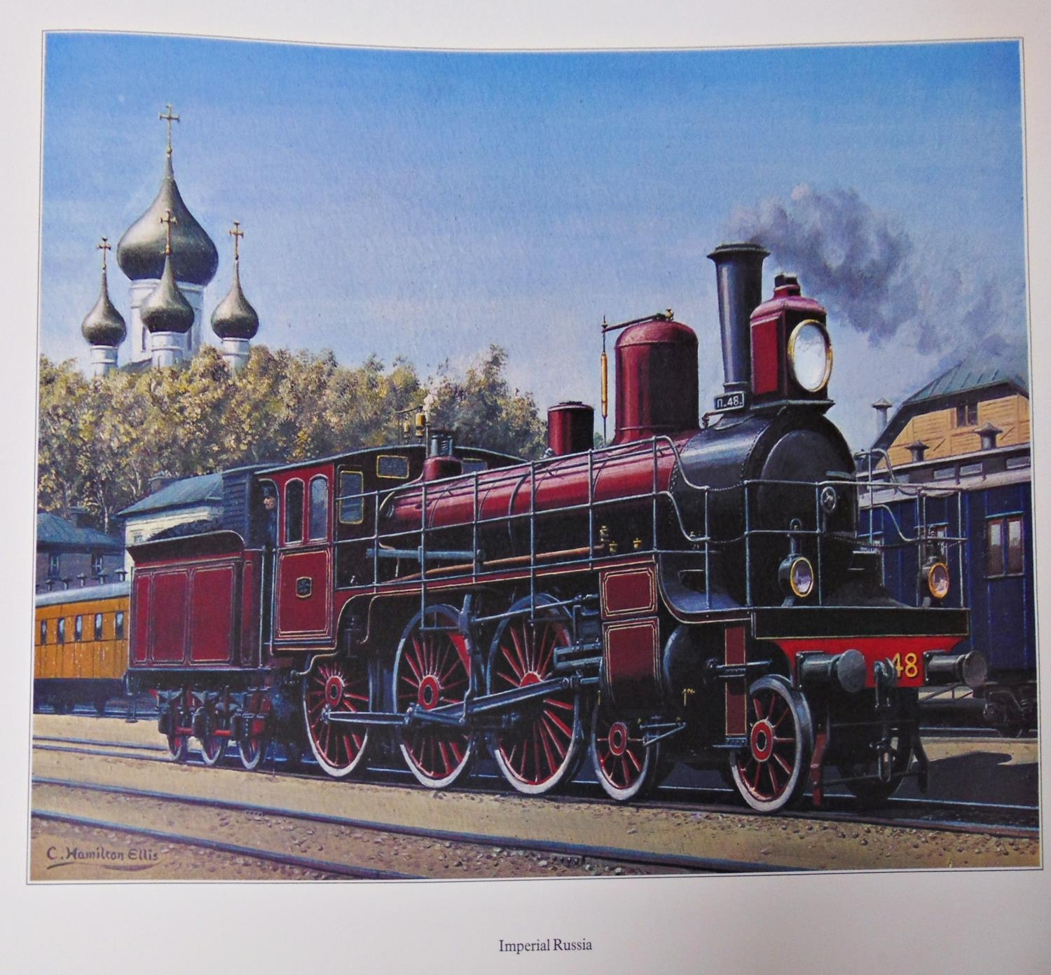 Hamilton Ellis, C - King Stein - Selected Railway Paintings and Drawings, 9/3000 limited edition, - Image 6 of 6