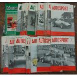 An extensive collection of vintage motorsport magazines - various dates from the 1960/70s (1)