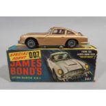 James Bond's Aston Martin DBS by Corgi ©1965 261 featuring functioning retractable machine guns