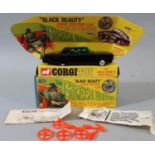 Corgi Toys 268 The Green Hornet 'Black Beauty' Crime Fighting Car, gloss black body, spun wheel