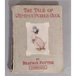 Potter, Beatrix - The Tale of Jemima Puddle-duck, cover with The Tale of Mrs Tiggywinkle as the text