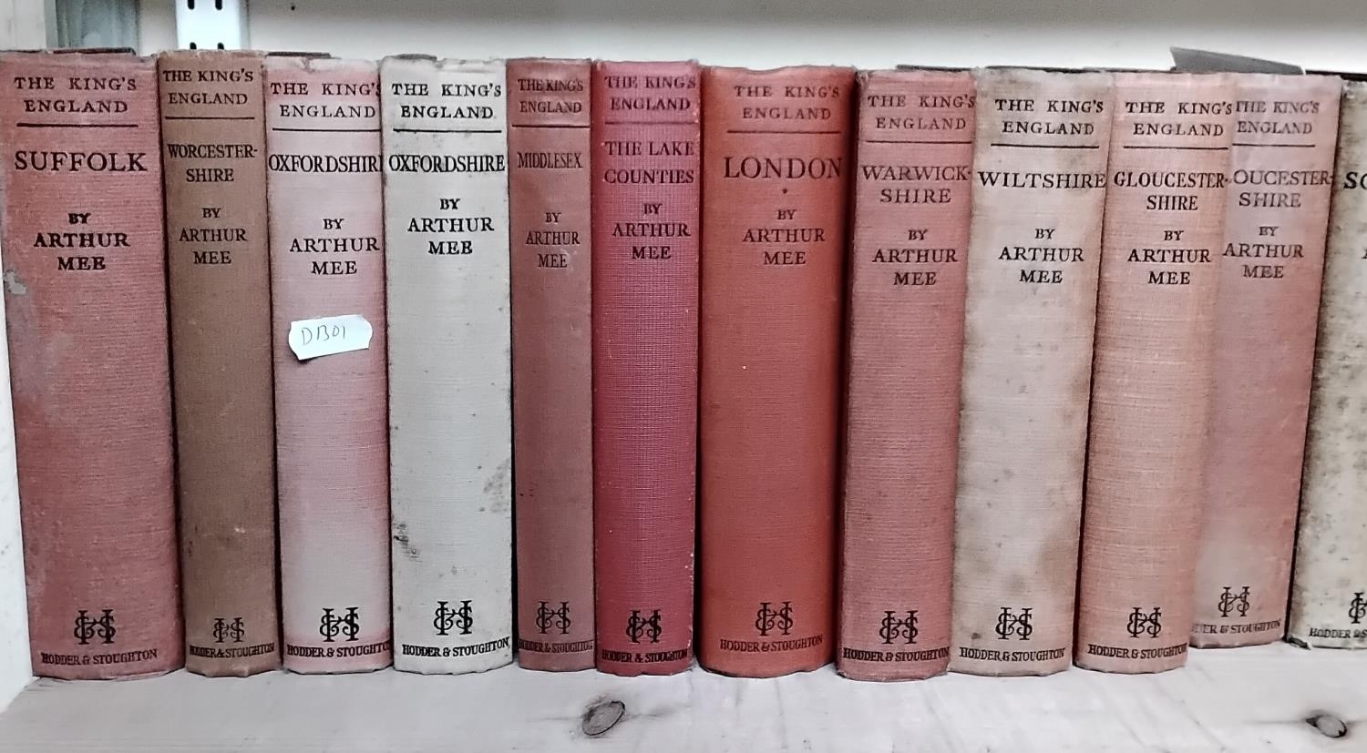 An extensive collection of The Kings England published by Hodder & Stoughton, (39)