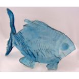 Amada Brisbane (1964-2016) - Glass study of a fish, 36cm high x 50cm long