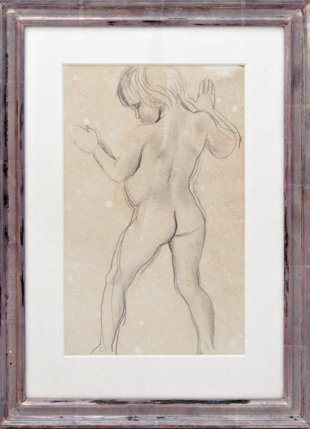 Augustus John (1878-1961) - 'Boy', possibly Casper, unsigned, graphite on paper, 31 x 20cm, framed - Image 2 of 3