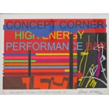 Bruce Mclean (B.1944) - 'Concept Corner - Arnolfini Revised', signed and dated 2005, limited edition