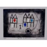 Julian Trevelyan (1910-1988) - 'The Well of Loneliness', signed, limited 2/50 etching with