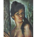 Joseph Henry Lynch (1911-1989)- 'Tina', coloured print, 58 x 47cm, framed