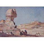 William Russell Flint (1880-1969) - 'The Sphinx', signed, signed, titled and dated March 1961 verso,