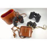 A pair of Taylor-Hobson Bino. Prism No. 2 MK III military binoculars, dated 1943 No. 295750 with