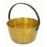 Brass preserving pan, Dia. 33cm