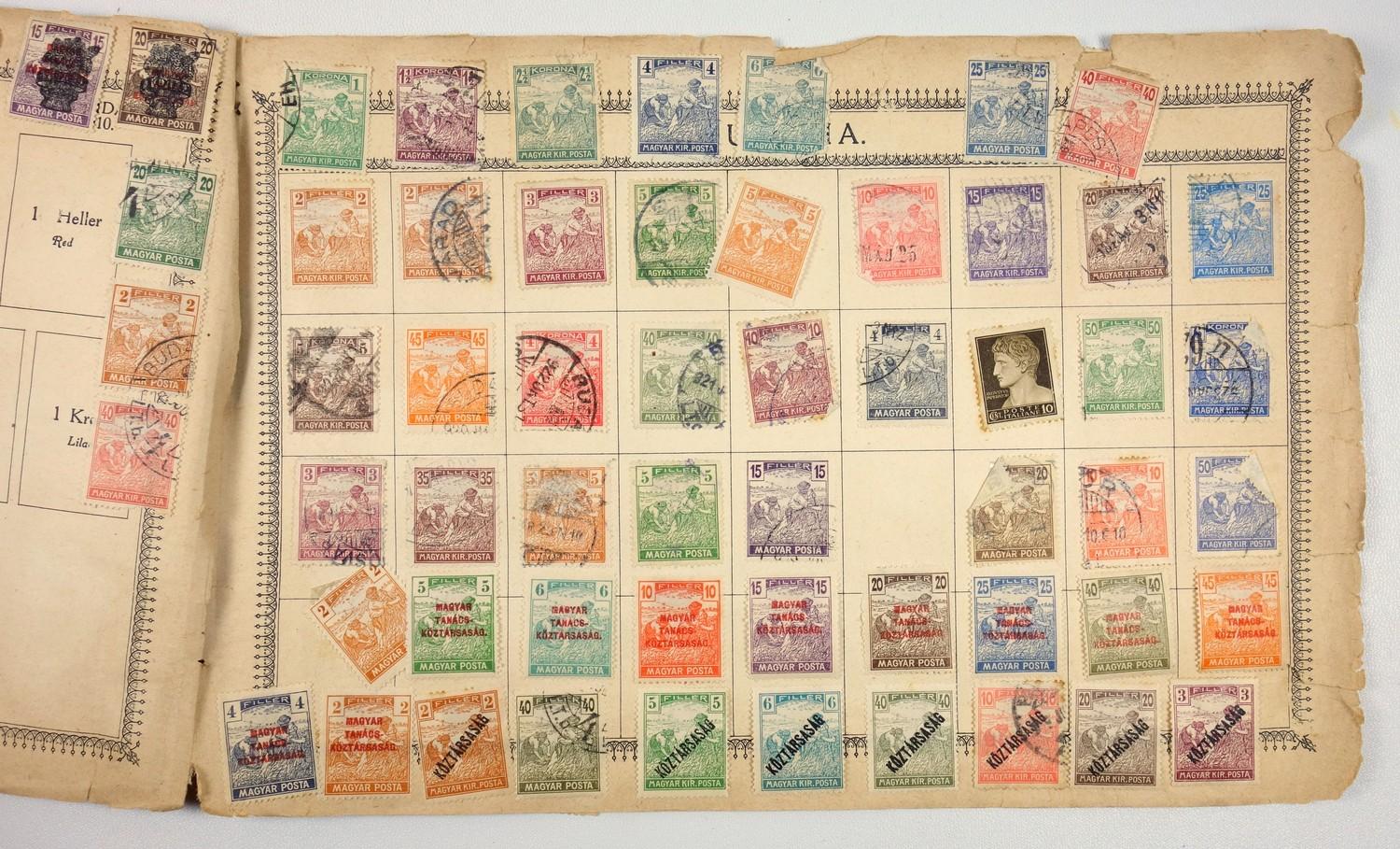 A large collection of stamps, contained in five albums and some loose examples, including a broad - Image 7 of 60