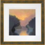 Fire & water -Atmosphere Tour, Lawrence Coulson, signed print Castle Galleries paperwork, 84/150,