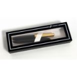 Parker 61 pen with gold plated top, and another fountain pen unmarked, with Parker box