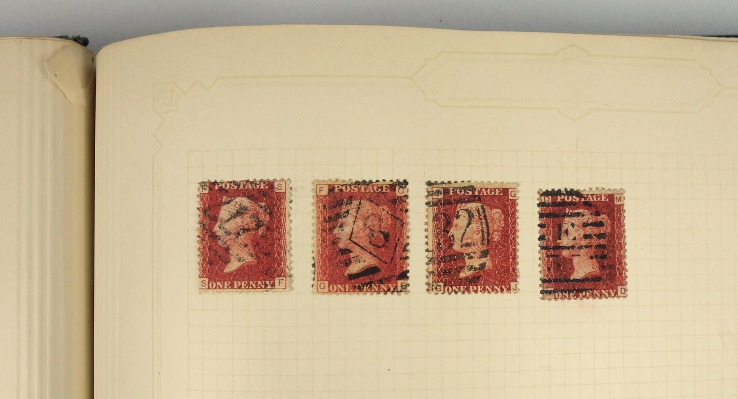 A large collection of stamps, contained in five albums and some loose examples, including a broad - Image 36 of 60