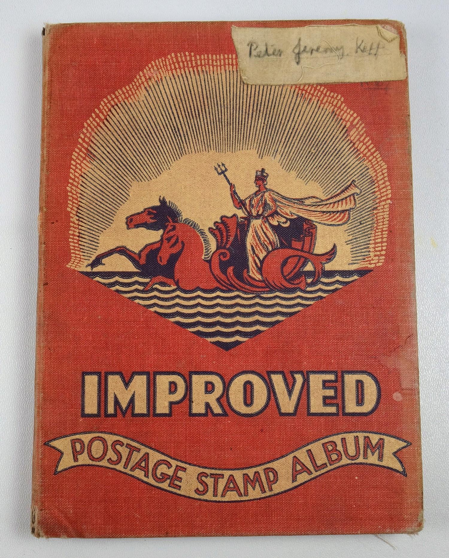 A large collection of stamps, contained in five albums and some loose examples, including a broad - Image 23 of 60