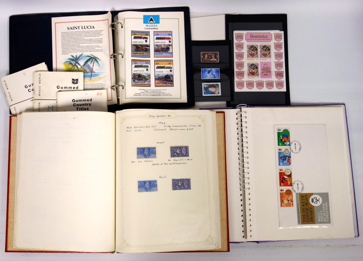 Collection of British stamps, album with 1960's stamps, over 100 first day covers, mainly Isle of - Image 7 of 29