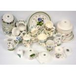 Large quantity of Portmeirion, Botanic garden, including serving dishes, bowls, plates, tea set,