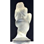 Rene Lalique Sirène Car Mascot, in the form of a mermaid, moulded R Lalique mark, designed in