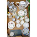 Minton bone china Haddon Hall coffee set with 6 cups, 6 saucers, cream jug, sugar bowl and a