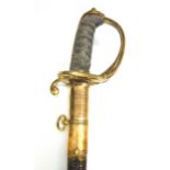 George IV officer's sword by R Johnston, late Bland & Foster, Sword Cutler & Belt Maker to His