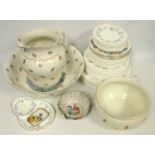 Minton bone china Spring Valley part dinner service comprising 8 dinner plates, 8 dessert plates,