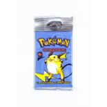 Pokémon TCG Base Set 2 Booster Pack - Raichu, sealed in original packaging. From a box of 72