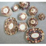 A very fine Regency Real Ironstone China dinner service, decorated in the Imari palette comprising 8