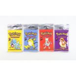 Pokémon TCG Base Set 2 Booster Packs? Pidgeot, Raichu, Gyarados and Mewtwo, sealed in original