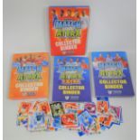 4 folders of cards for Topps Match Attack trading card game for seasons 2007-2010 ? a quantity