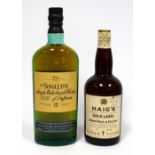 1 bottle 1960?s Haig?s Gold Label Scotch Whisky, 1 bottle The Singleton 12 years Scotch Whisky (2)