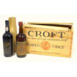 12 bottles Croft Quinta da Roeda Vintage Port, 1978, bottled in 1980, in OWC, together with 1 bottle