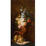 Ange-Louis Guillaume Lesourd-Beauregard (1800-1885) Attributed to, 'Still life with fruit and