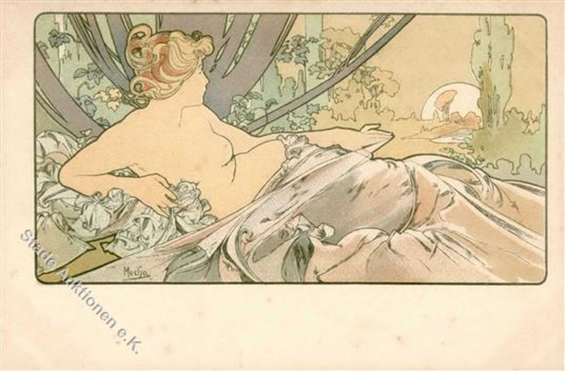 Mucha, Alfons Frau I-II