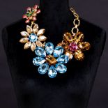 Dolce & Gabbana. Grande Swarovski-Collier 'Fiori - Luce e Colore'.