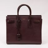 Yves Saint Laurent. Classic Sac de Jour Amaranth/Python Savana.