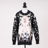 Givenchy. Oversize Madonna Baby's Breath Sweater.