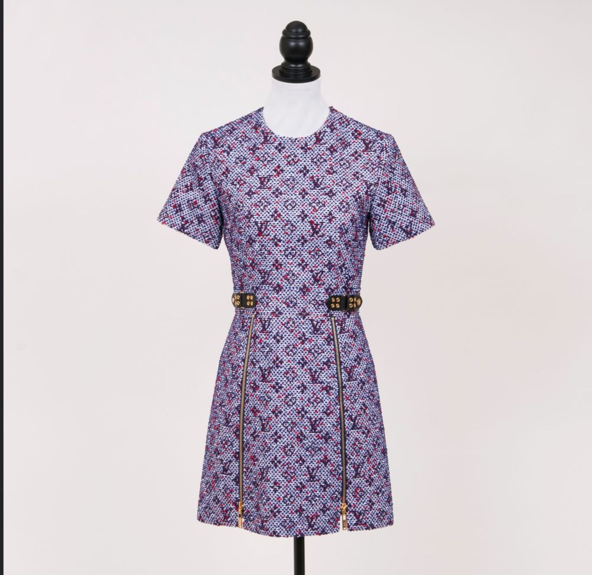 Louis Vuitton. Game-On Martingale Straight Cut Dress.